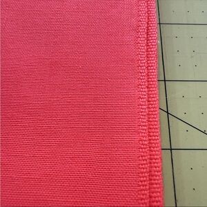 Canvas Woven Fabric Bright Pink 2 yards + 22 inches L x 36" W